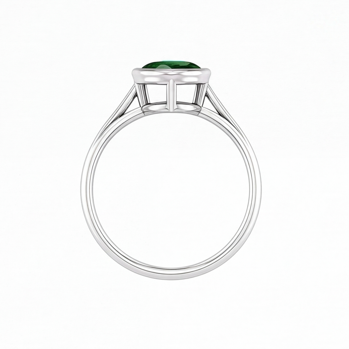 Brisa engagement ring by Tiani Jewellery shown in rose gold, white gold and yellow gold.