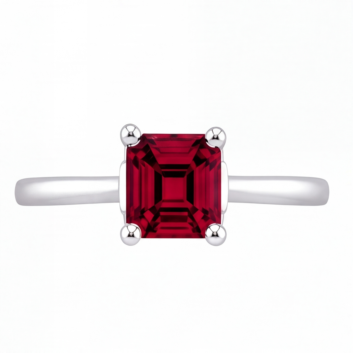 Xiomara engagement ring by Tiani Jewellery shown in rose gold, white gold and yellow gold.