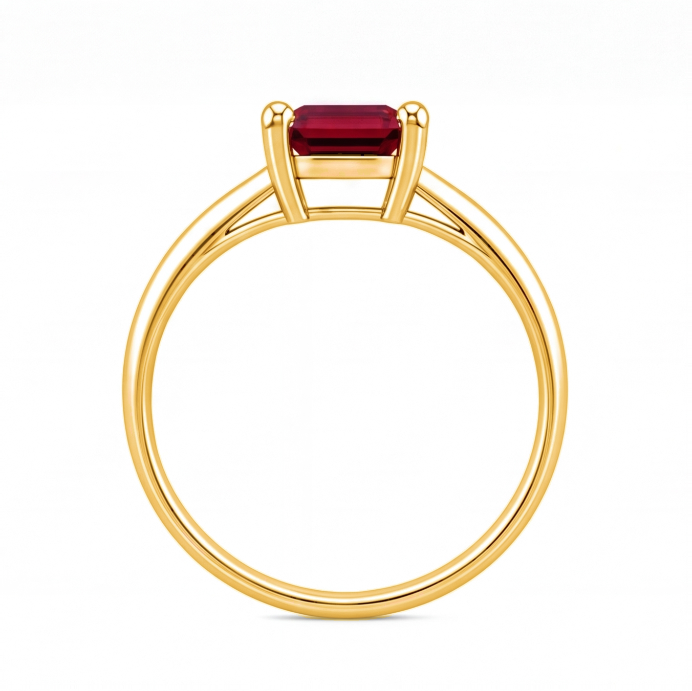 Xiomara engagement ring by Tiani Jewellery shown in rose gold, white gold and yellow gold.
