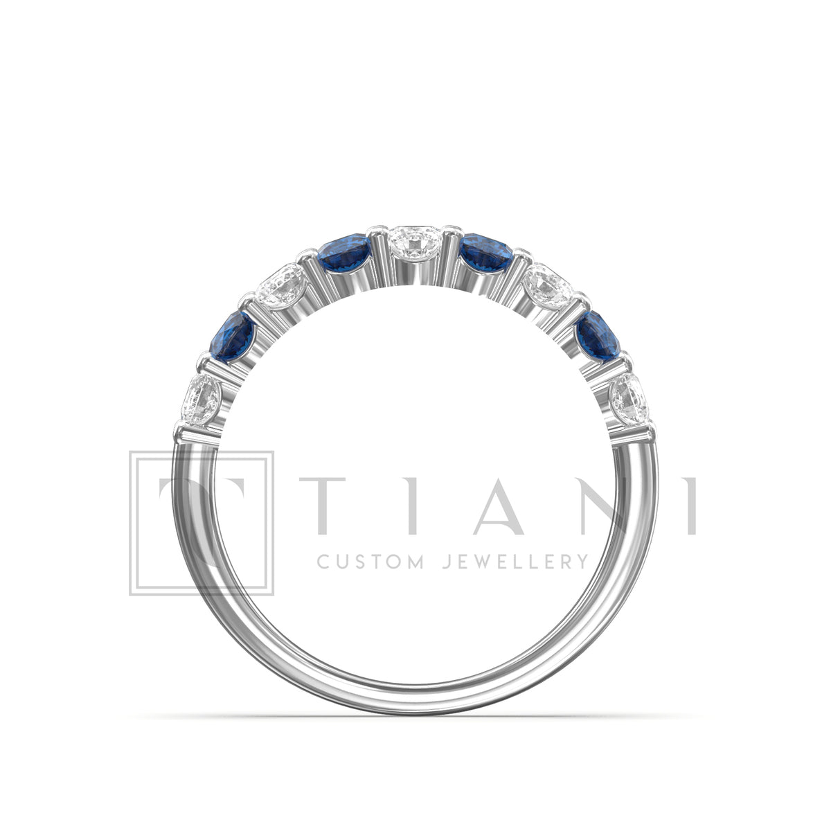 sapphire eternity ring