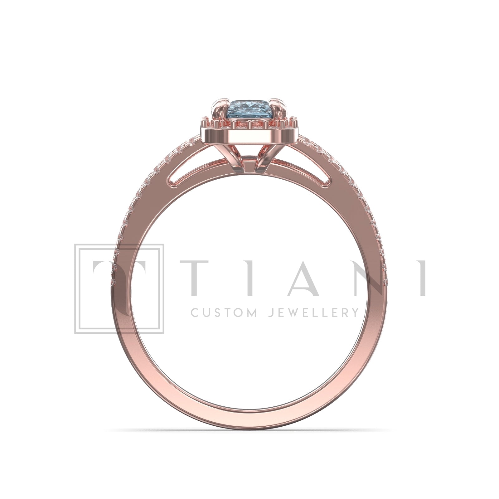 aquamarine engagement ring