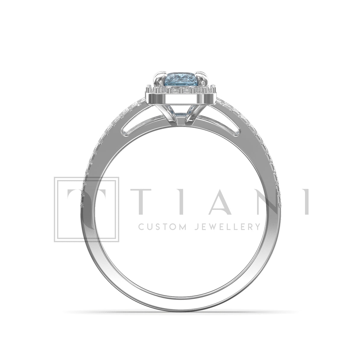 aquamarine engagement ring