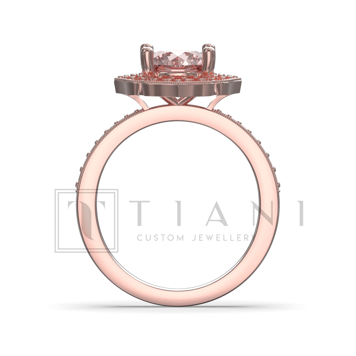 halo diamond ring
