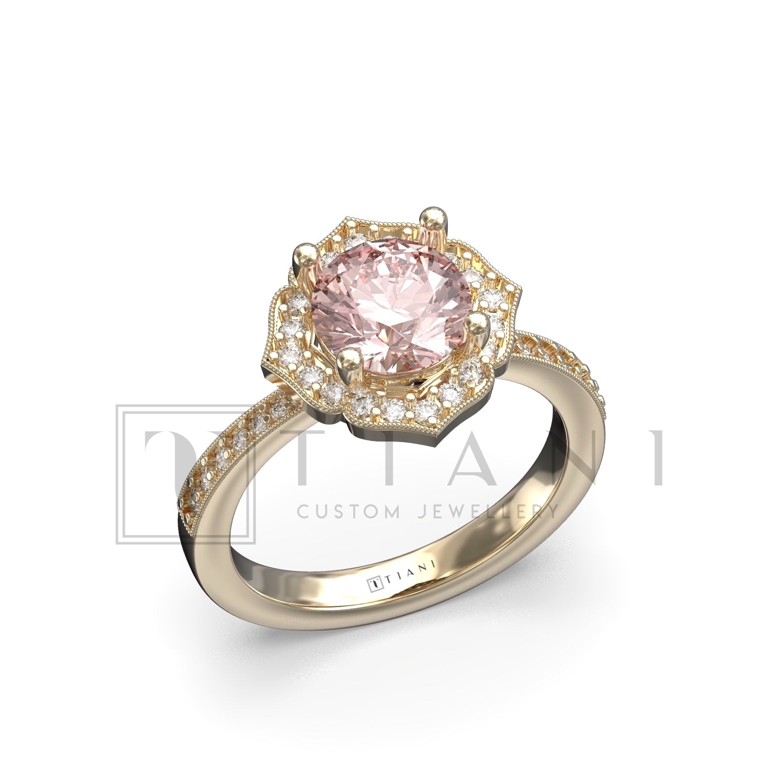 halo diamond ring