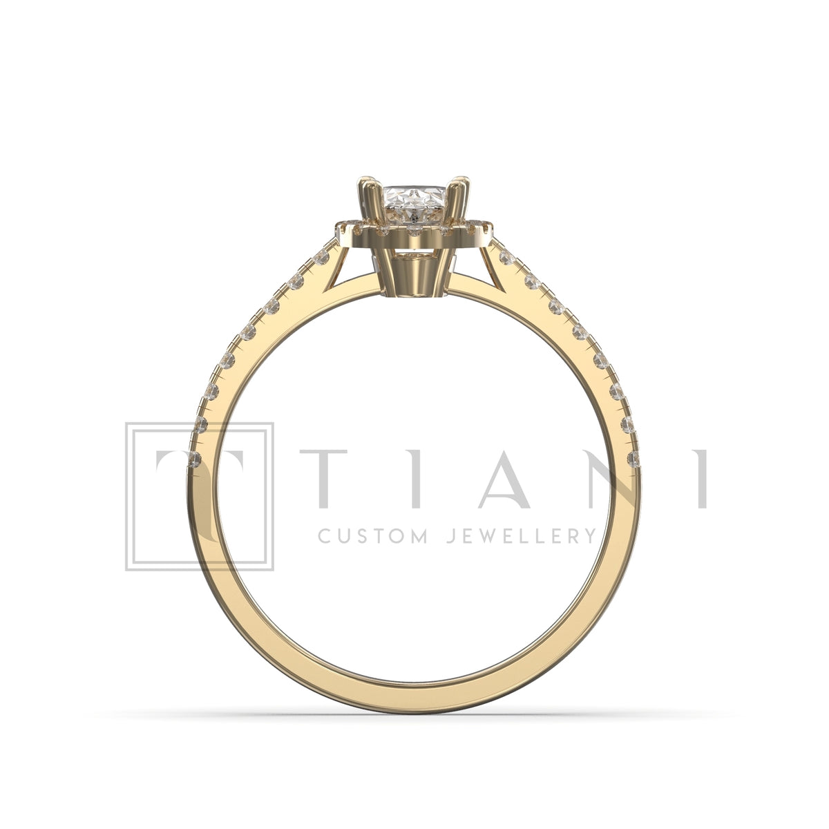 oval diamond engagement ring