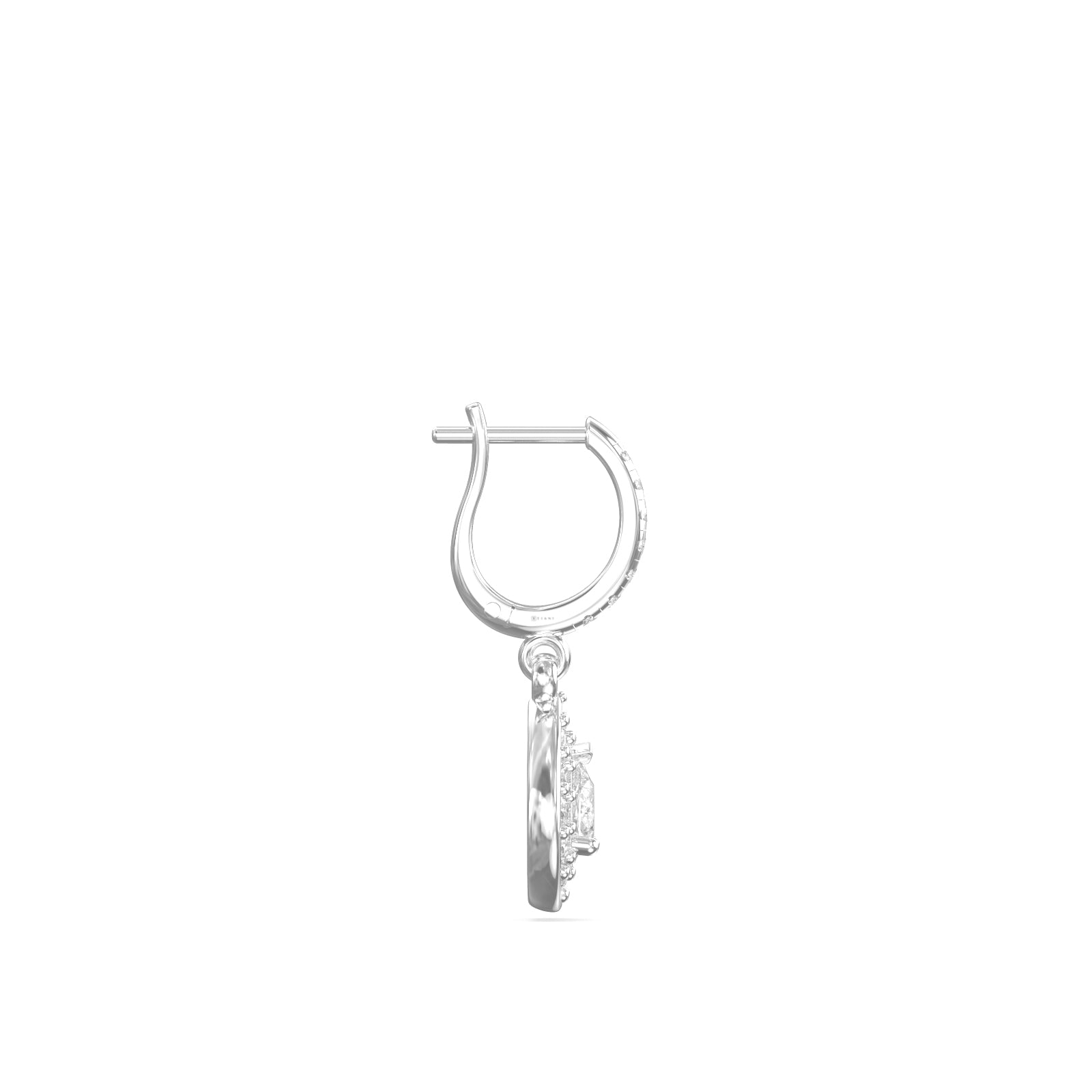 diamond drop earrings