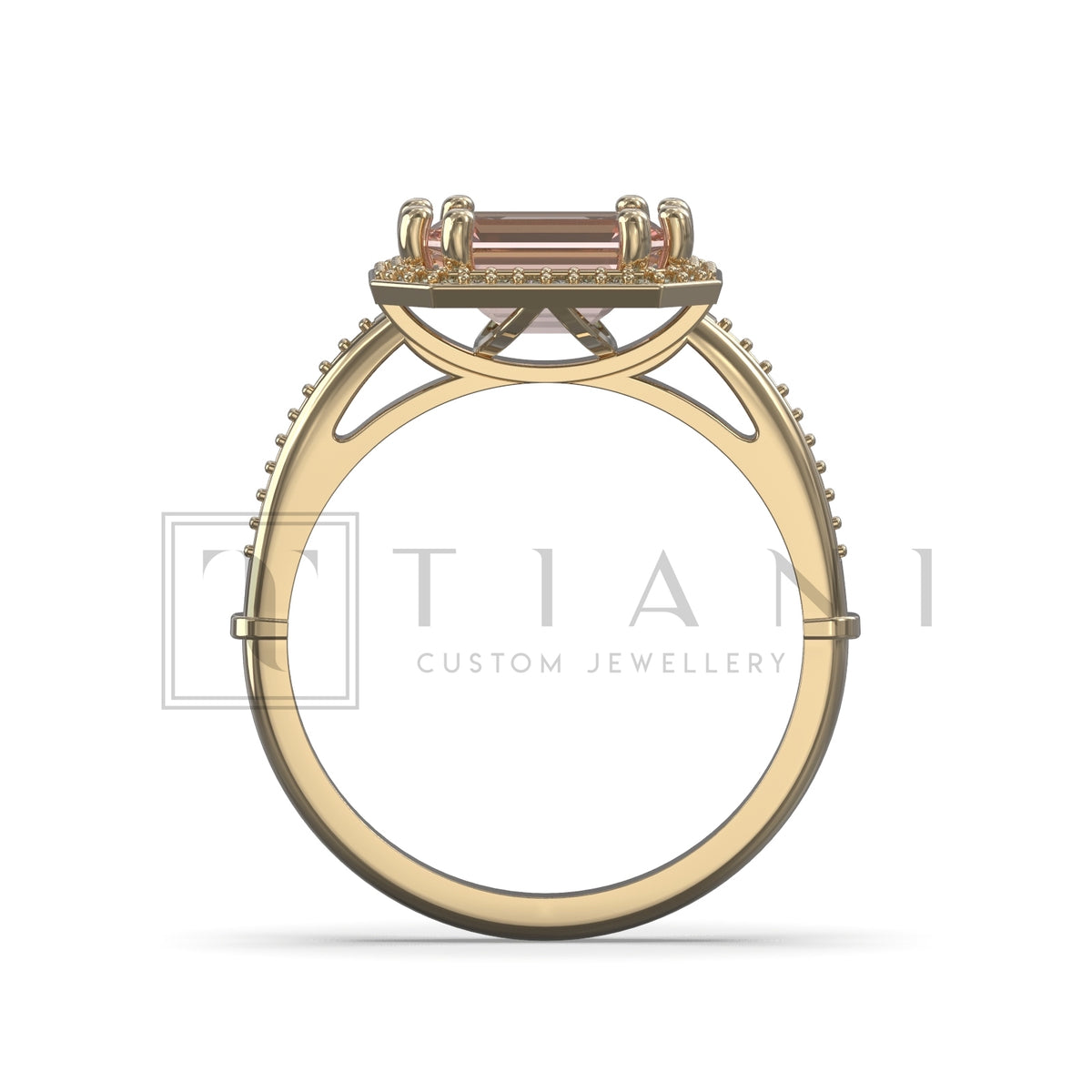 morganite engagement ring