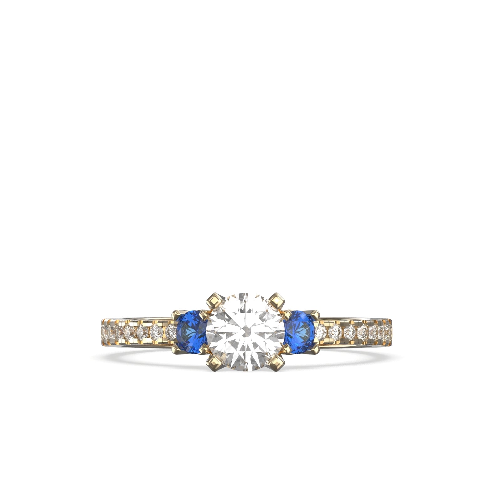 natural sapphire ring