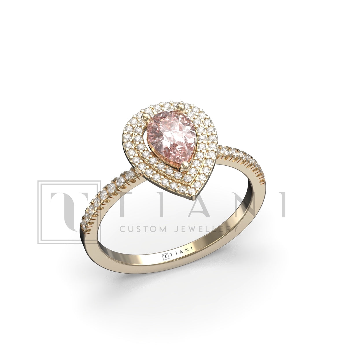 diamond halo engagement ring