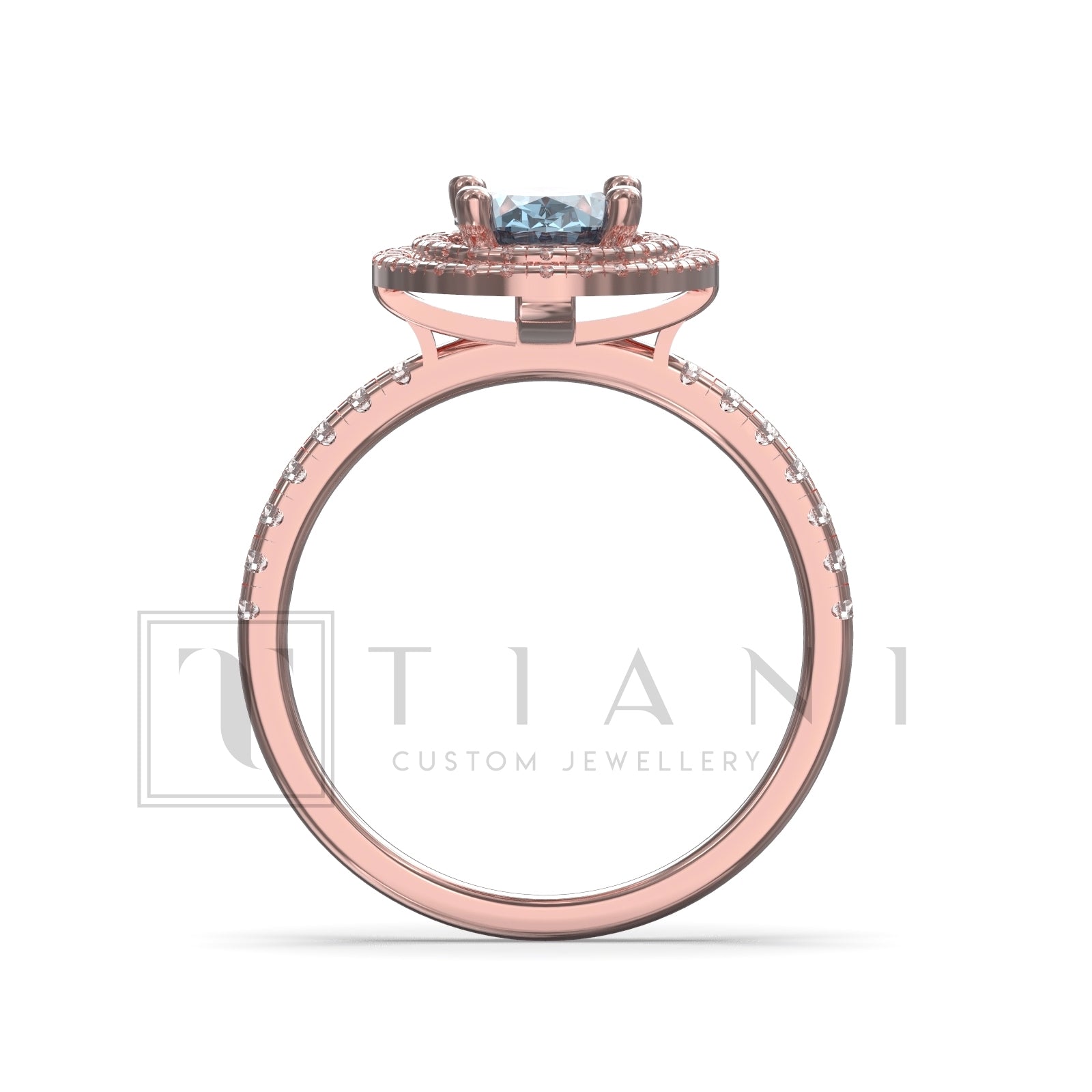 unique diamond ring