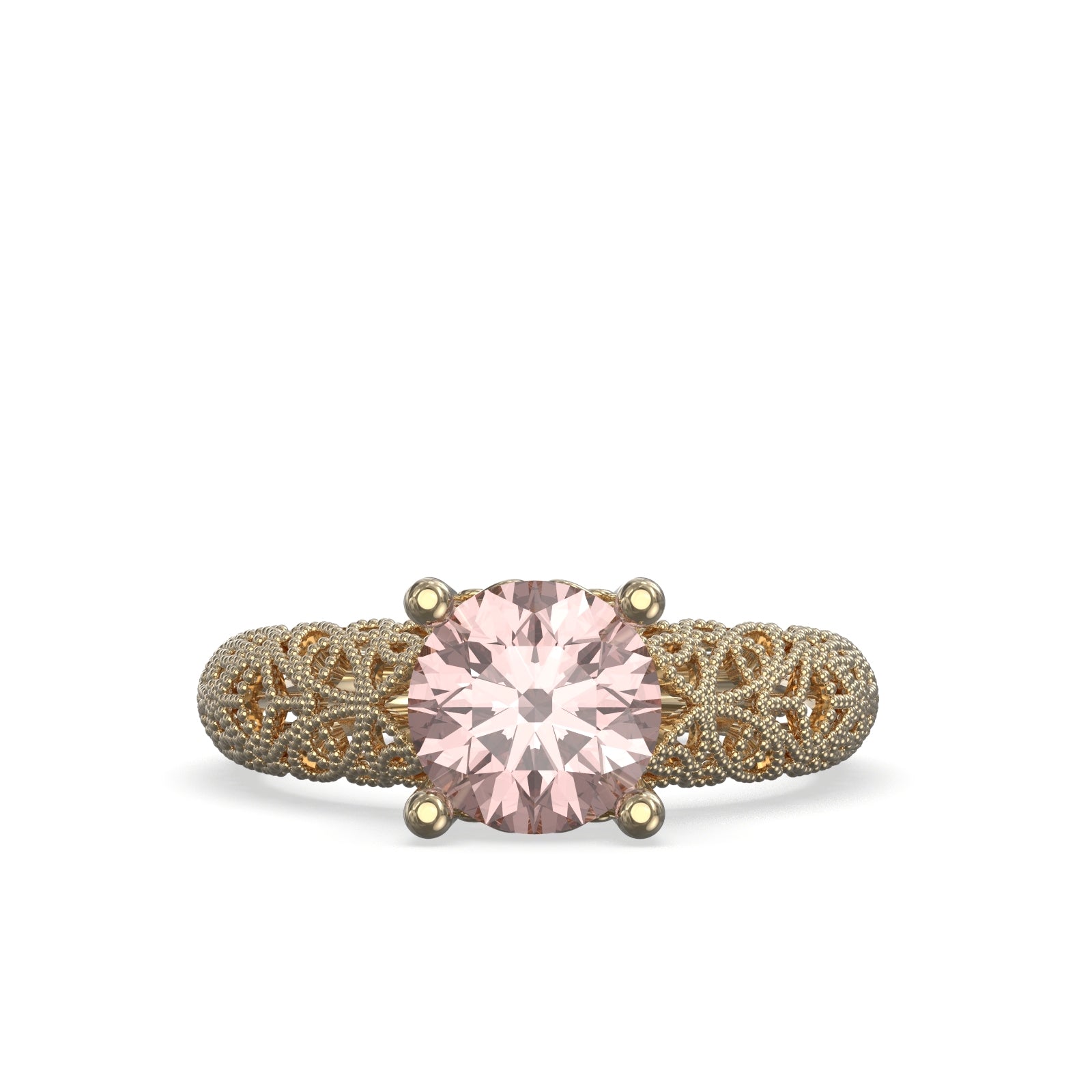 art deco engagement ring