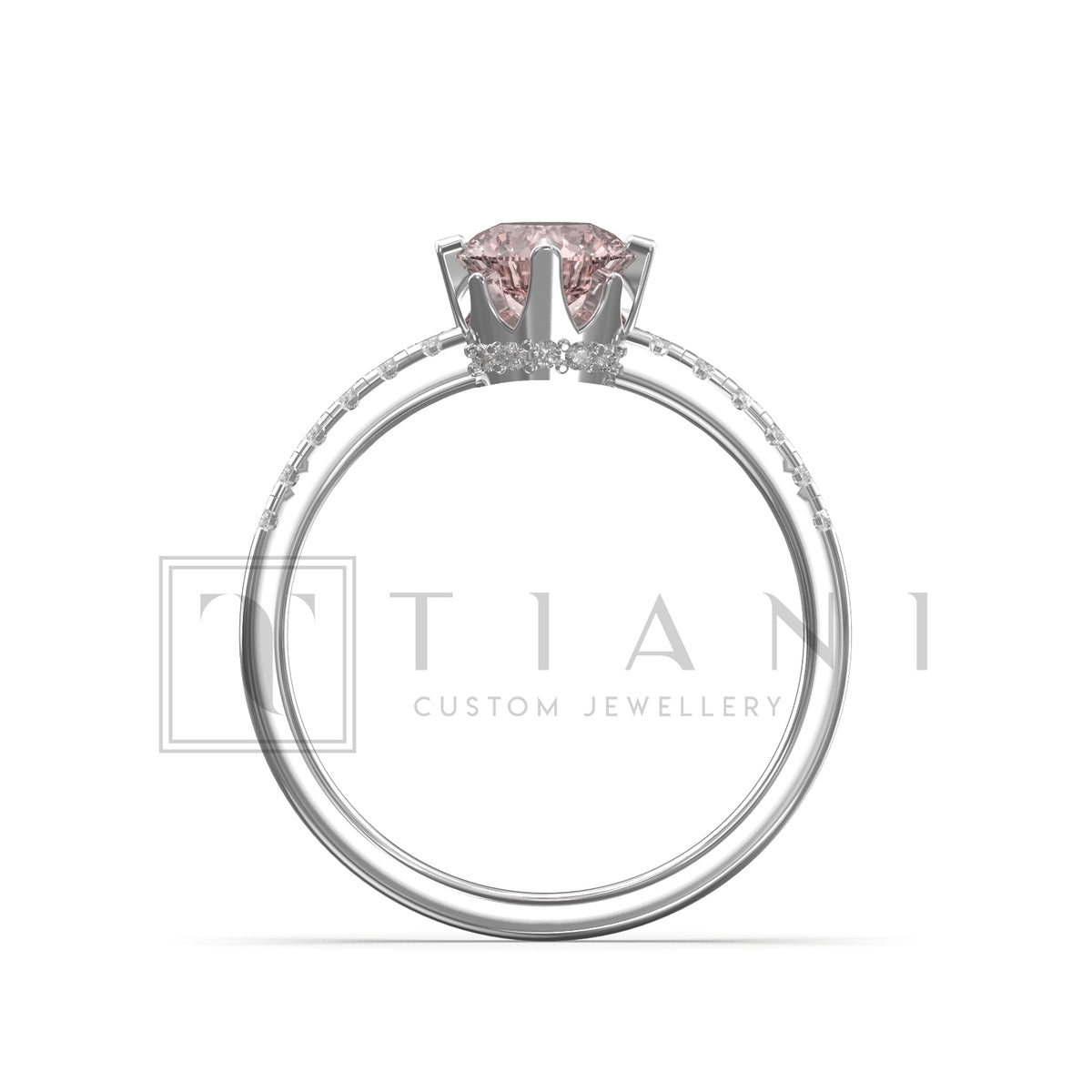 morganite engagement ring