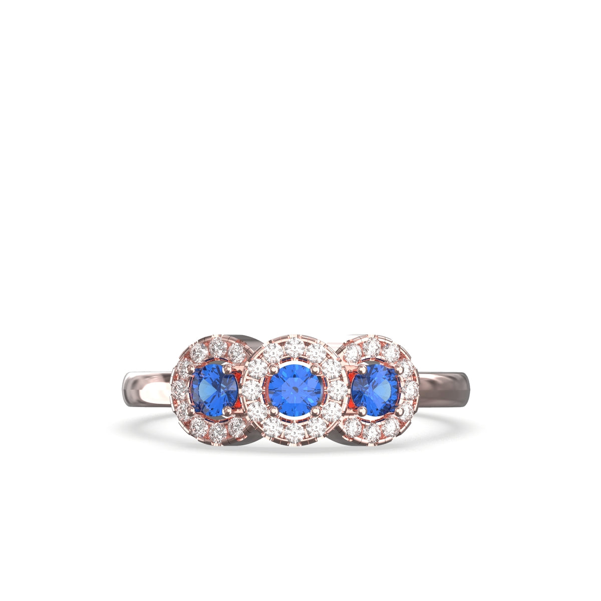 diamond and sapphire ring