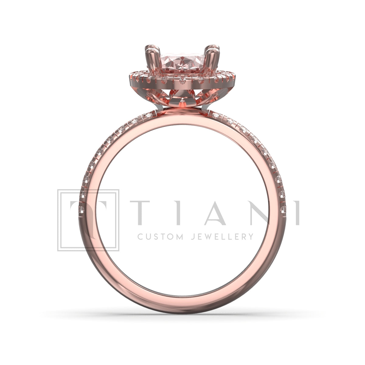 oval halo engagement rings