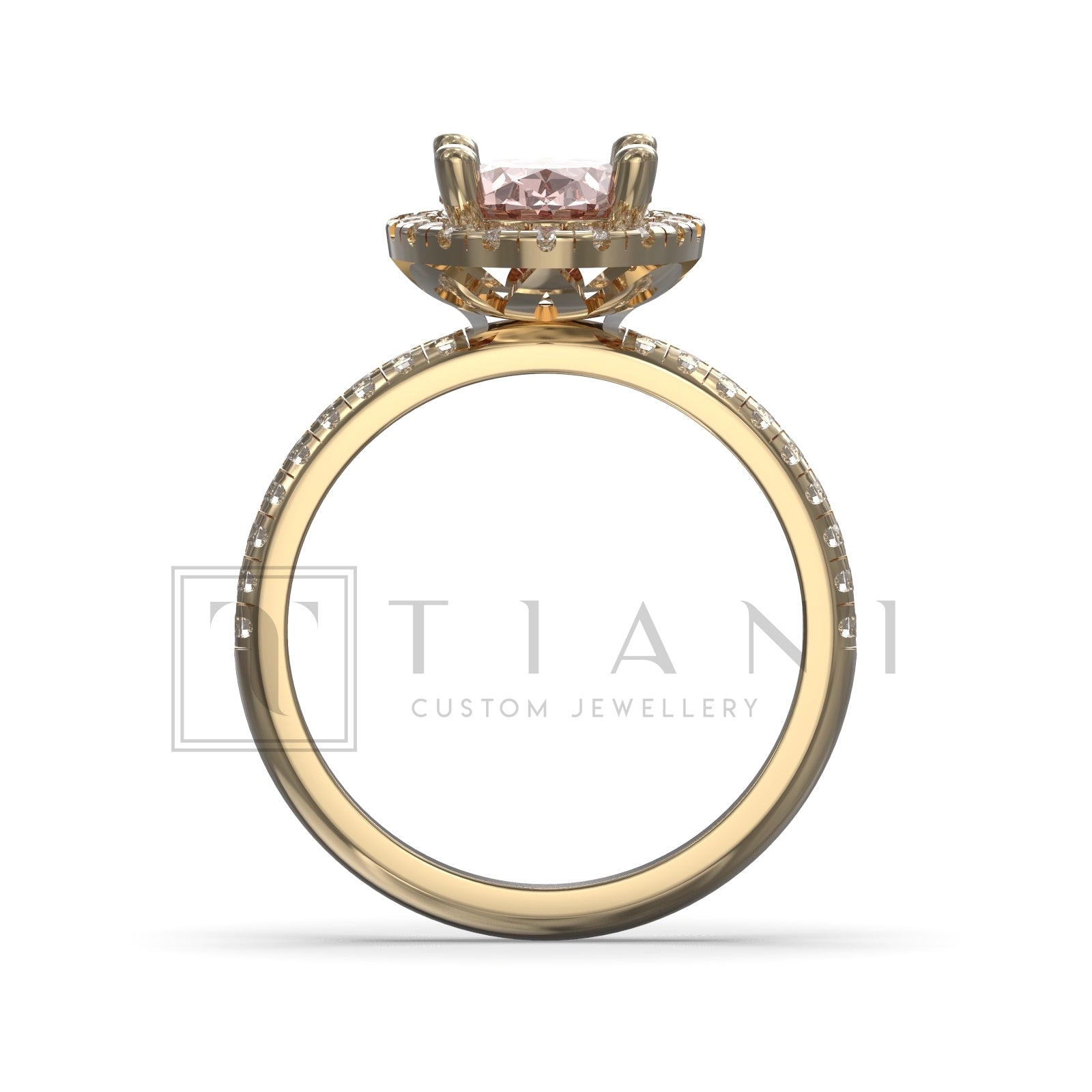 oval halo engagement rings