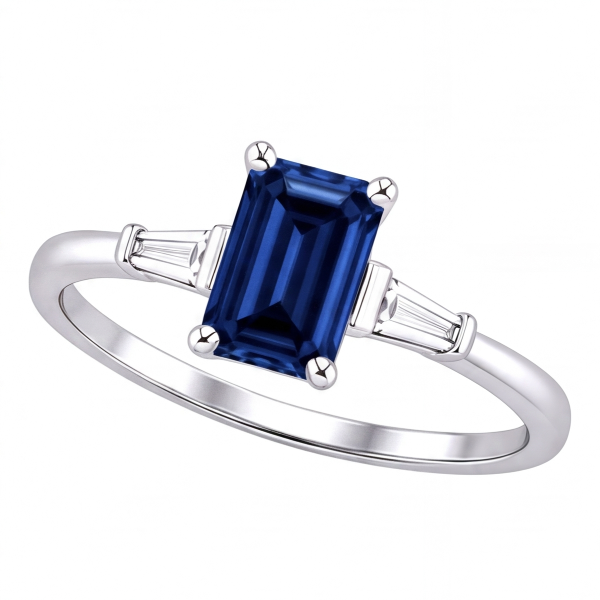 Raisa engagement ring by Tiani Jewellery shown in rose gold, white gold and yellow gold.