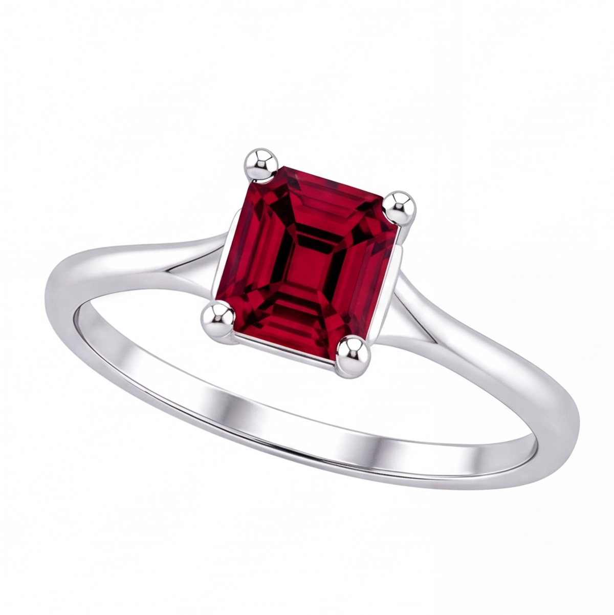 Xiomara engagement ring by Tiani Jewellery shown in rose gold, white gold and yellow gold.