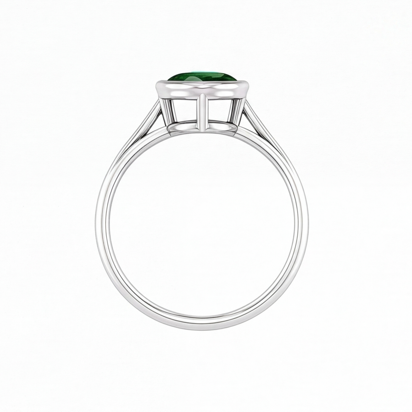Brisa engagement ring by Tiani Jewellery shown in rose gold, white gold and yellow gold.