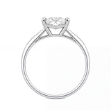 Tamsin engagement ring by Tiani Jewellery shown in rose gold, white gold and yellow gold.