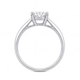 Oona engagement ring by Tiani Jewellery shown in rose gold, white gold and yellow gold.