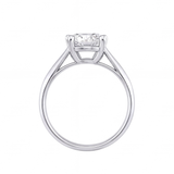 Davina engagement ring by Tiani Jewellery shown in rose gold, white gold and yellow gold.