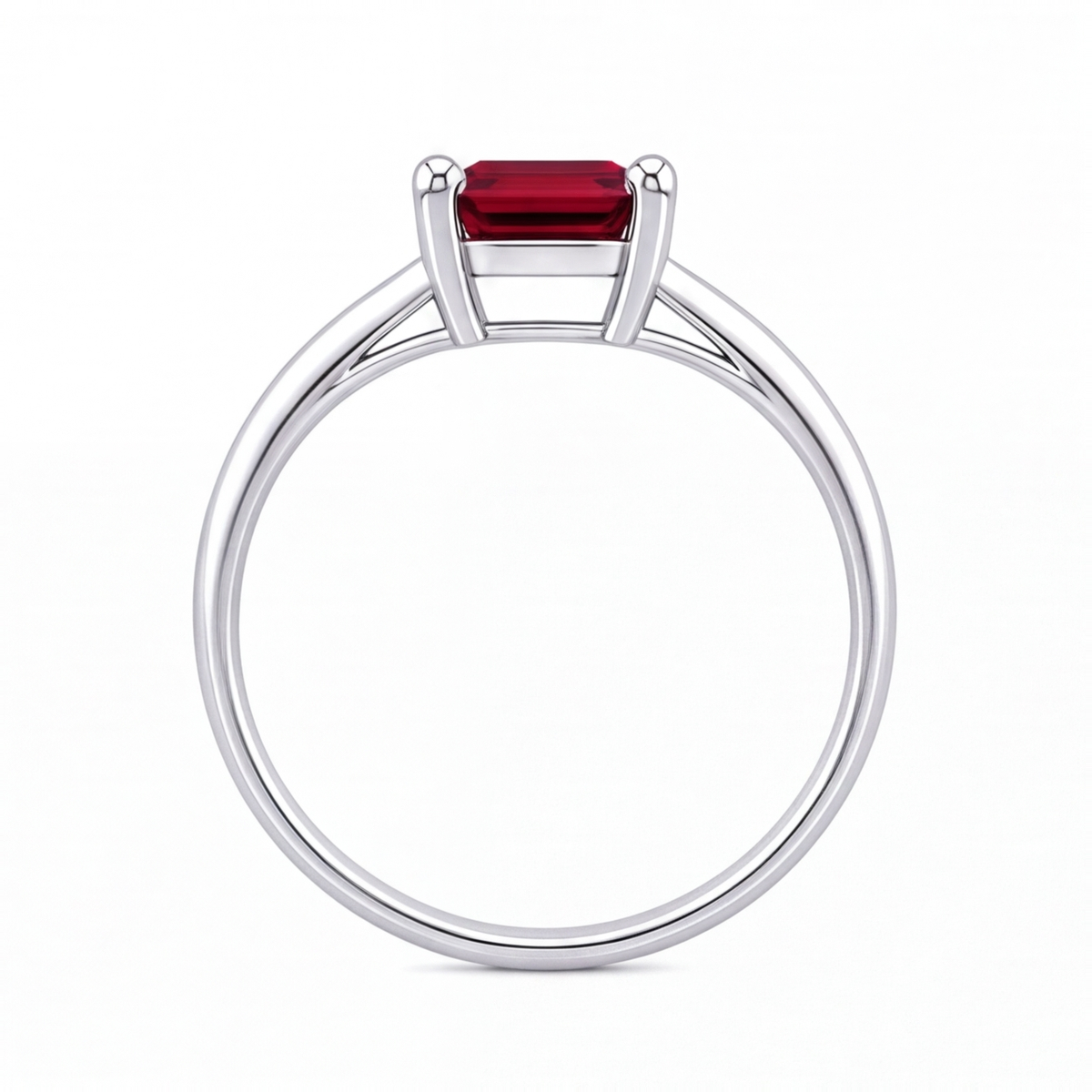 Xiomara engagement ring by Tiani Jewellery shown in rose gold, white gold and yellow gold.