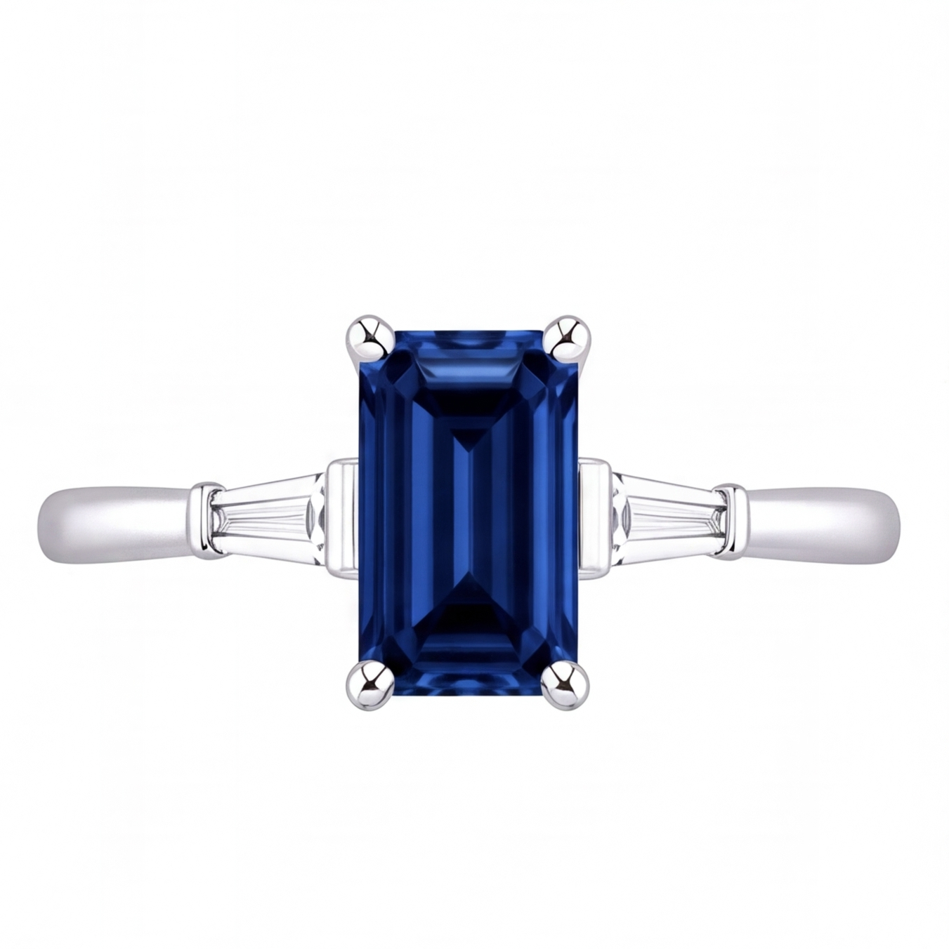 Raisa engagement ring by Tiani Jewellery shown in rose gold, white gold and yellow gold.