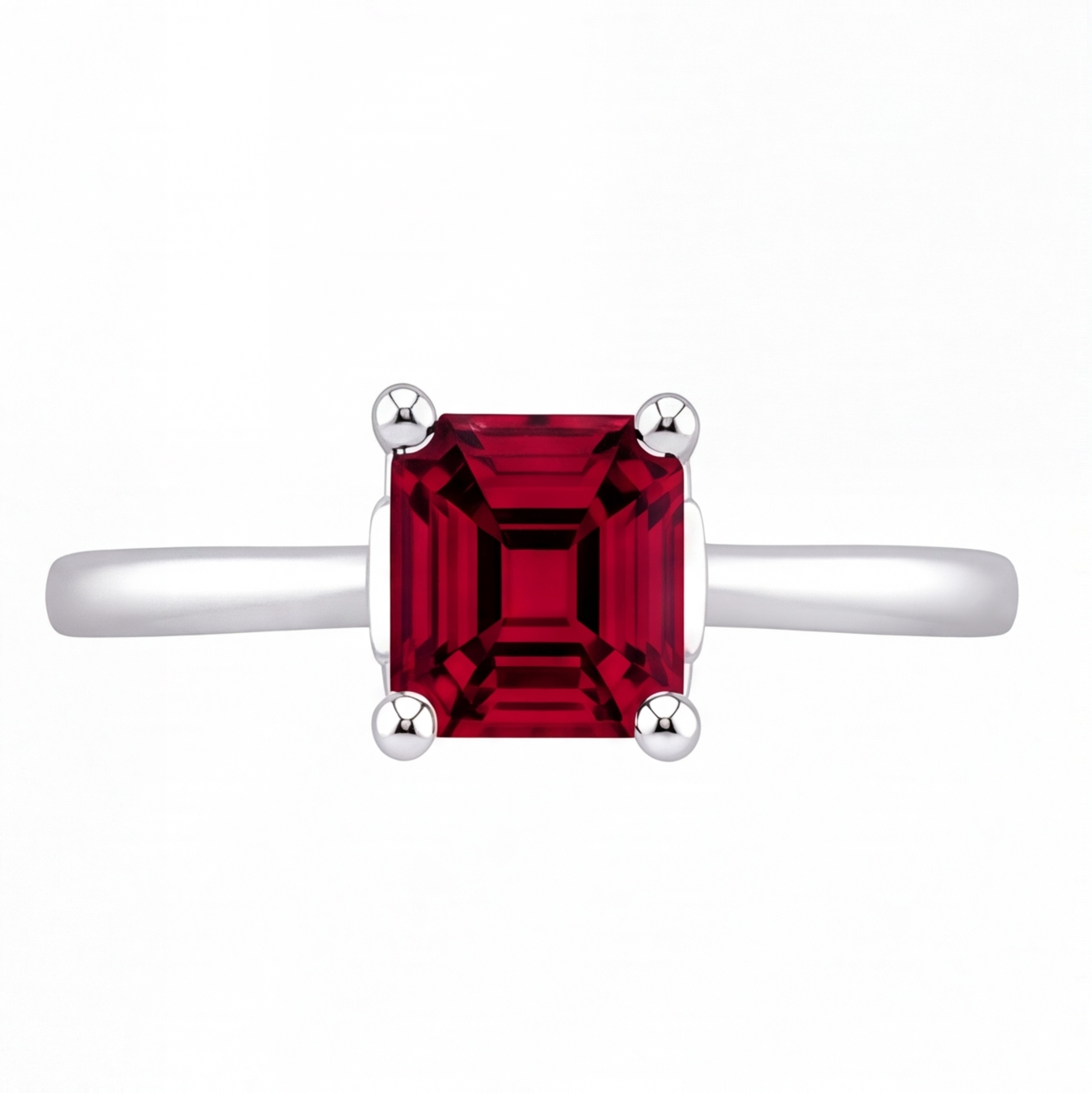 Xiomara engagement ring by Tiani Jewellery shown in rose gold, white gold and yellow gold.
