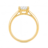 Oona engagement ring by Tiani Jewellery shown in rose gold, white gold and yellow gold.