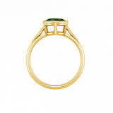 Brisa engagement ring by Tiani Jewellery shown in rose gold, white gold and yellow gold.