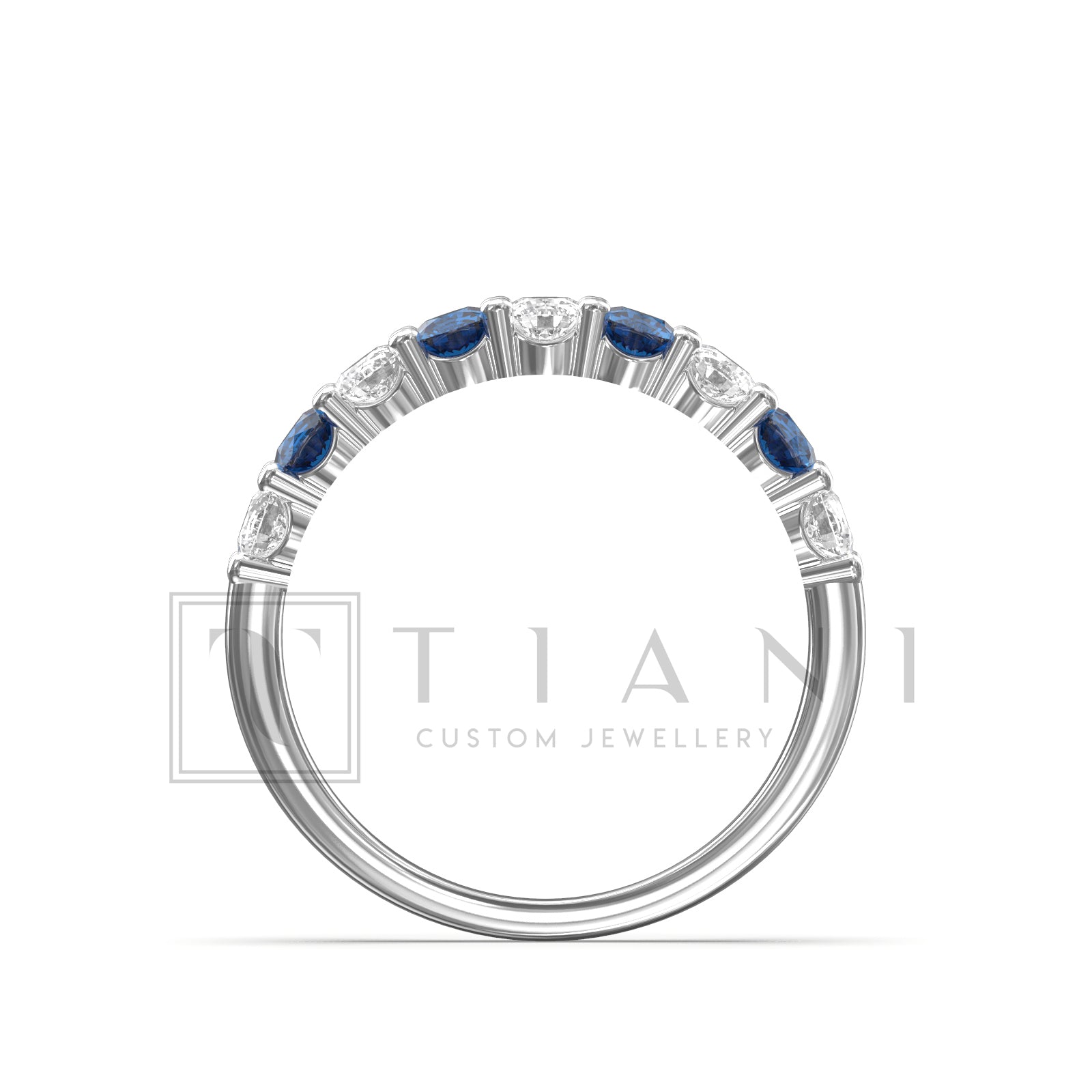 sapphire eternity ring