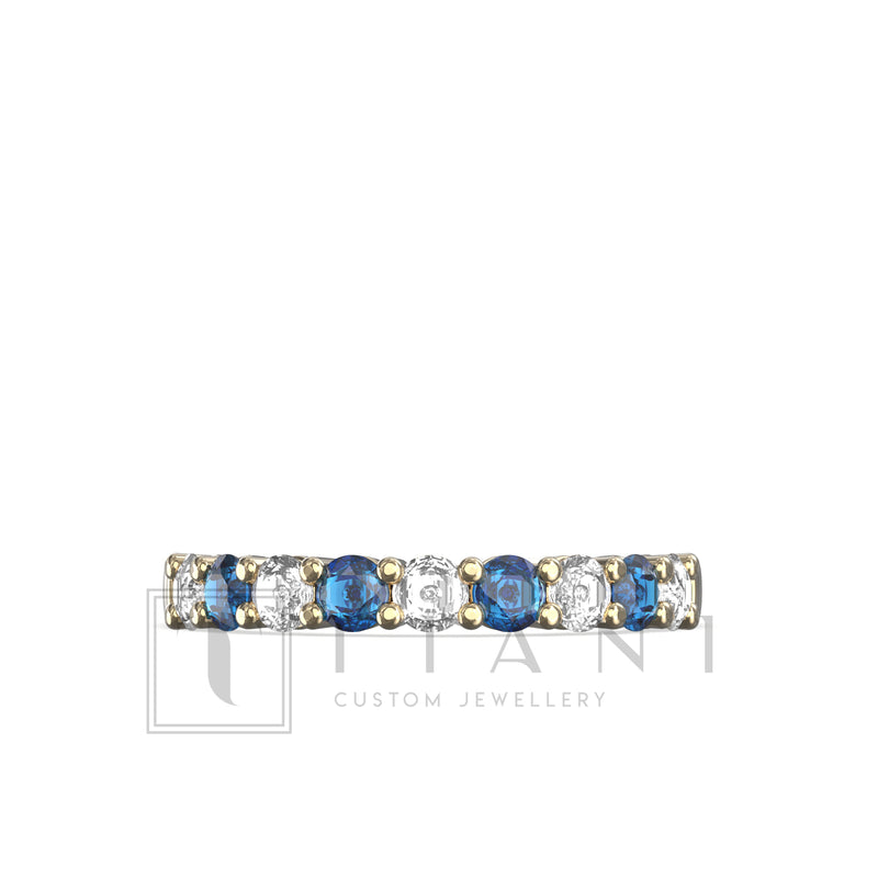 sapphire eternity ring