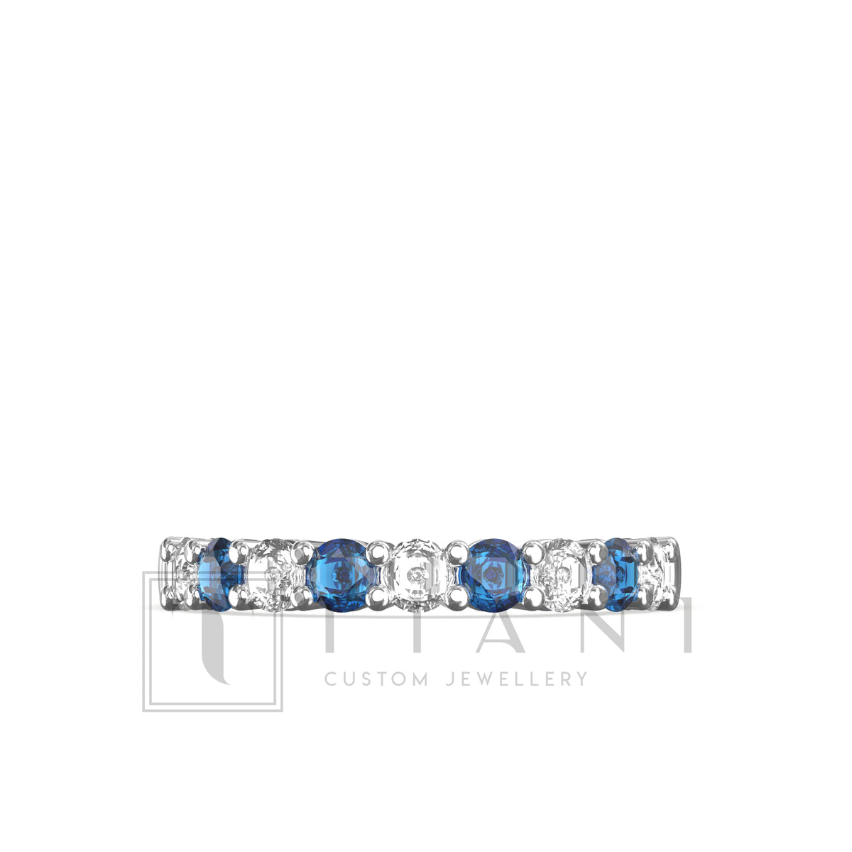 sapphire eternity ring