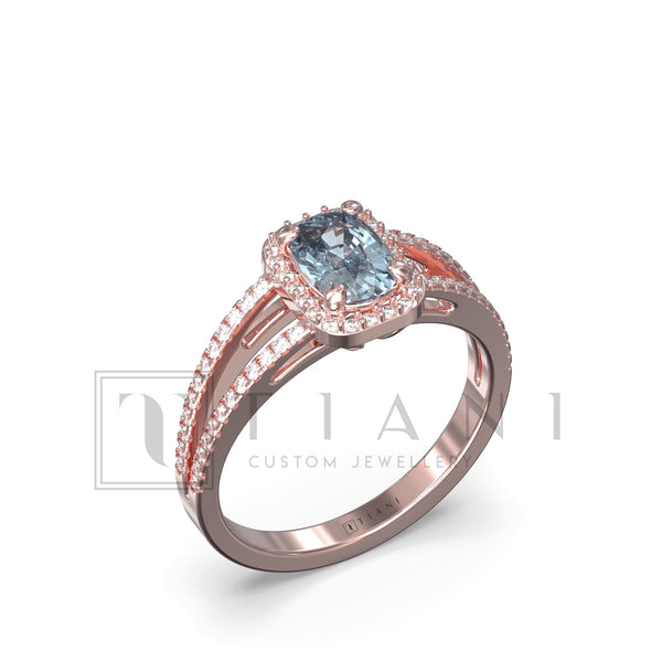 aquamarine engagement ring