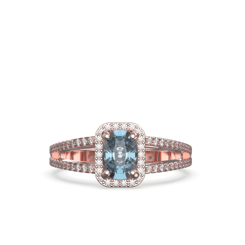aquamarine engagement ring