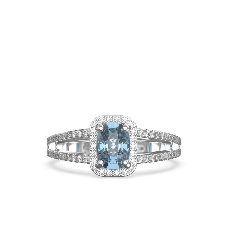 aquamarine engagement ring