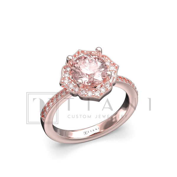 halo diamond ring