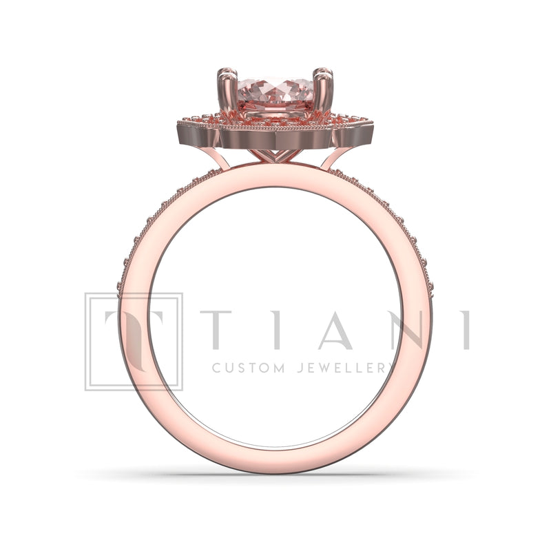 halo diamond ring