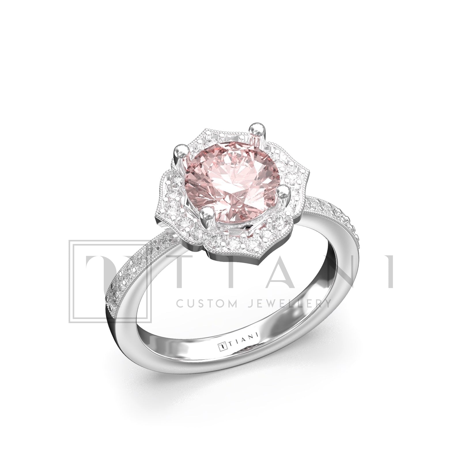 halo diamond ring