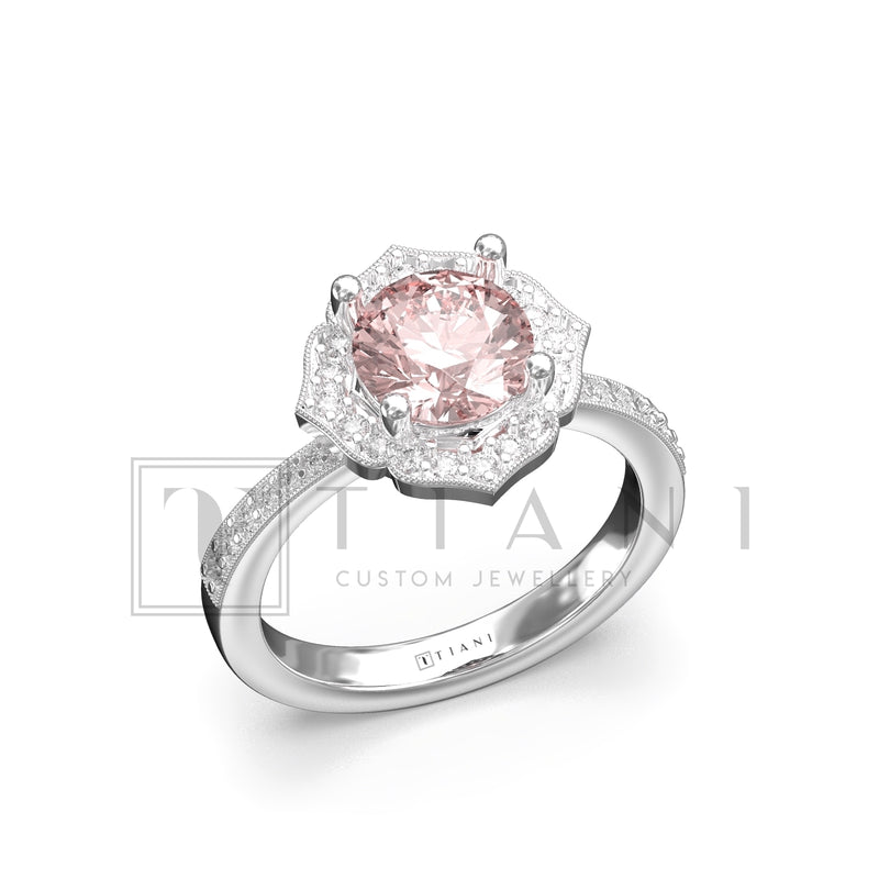 halo diamond ring