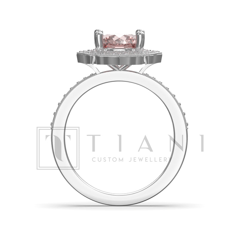 halo diamond ring