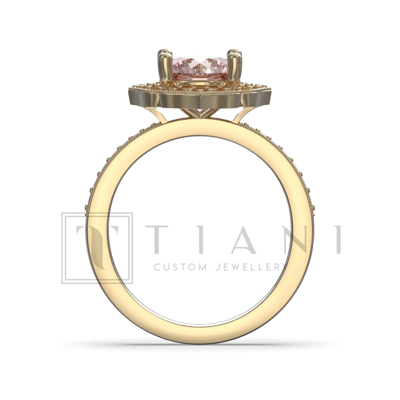 halo diamond ring