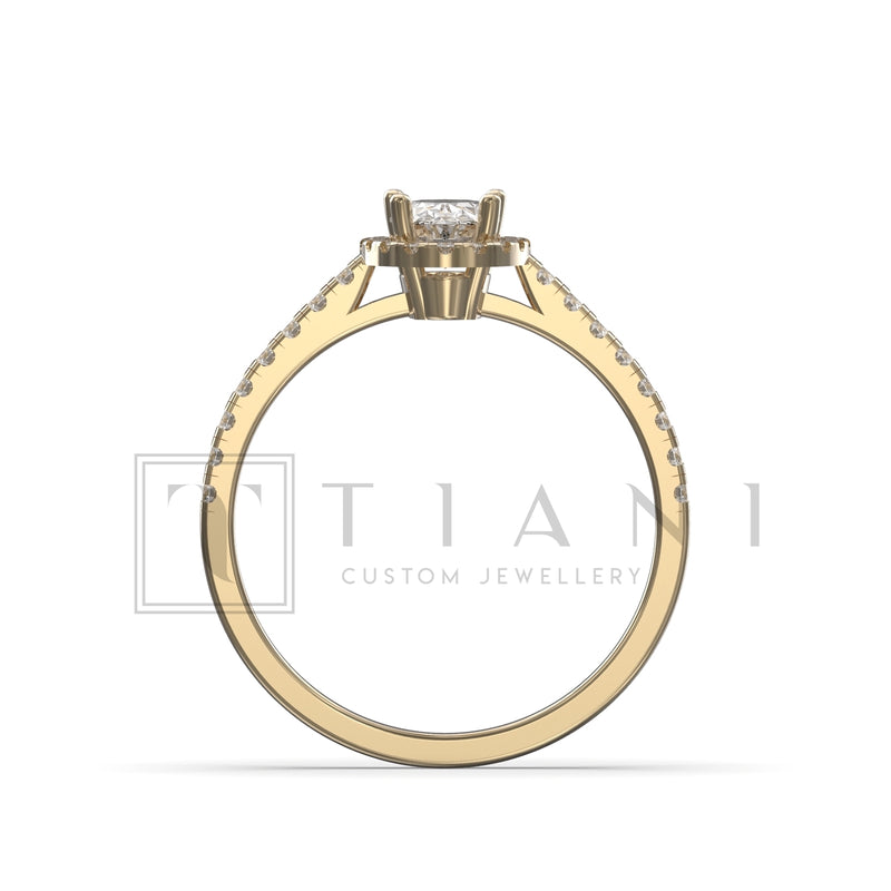oval diamond engagement ring