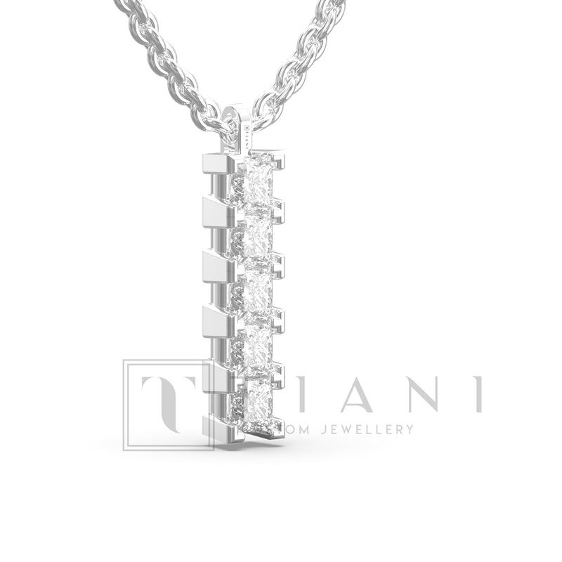 drop diamond necklace