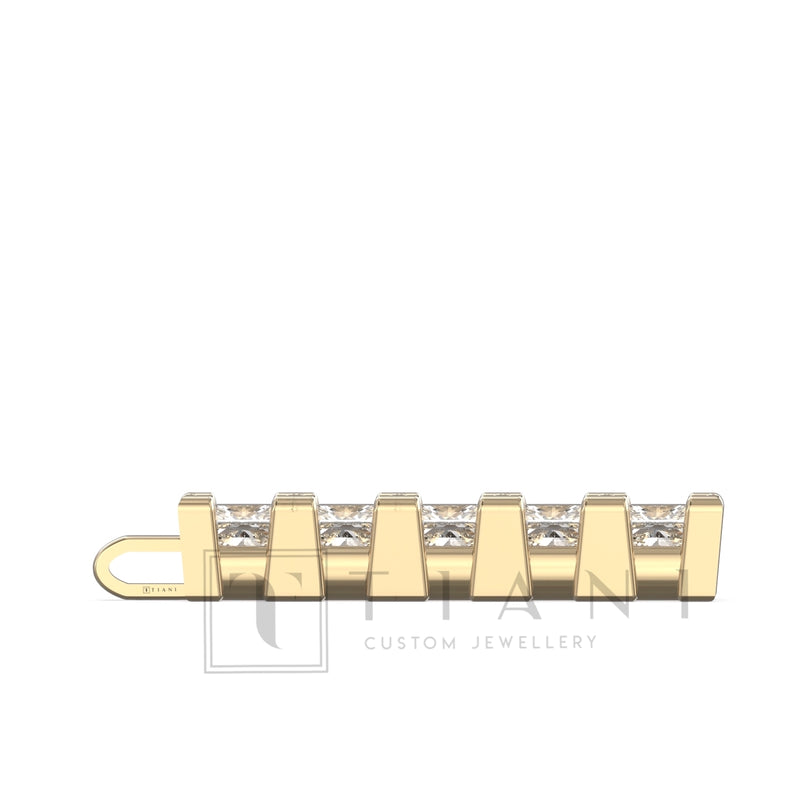 drop diamond necklace