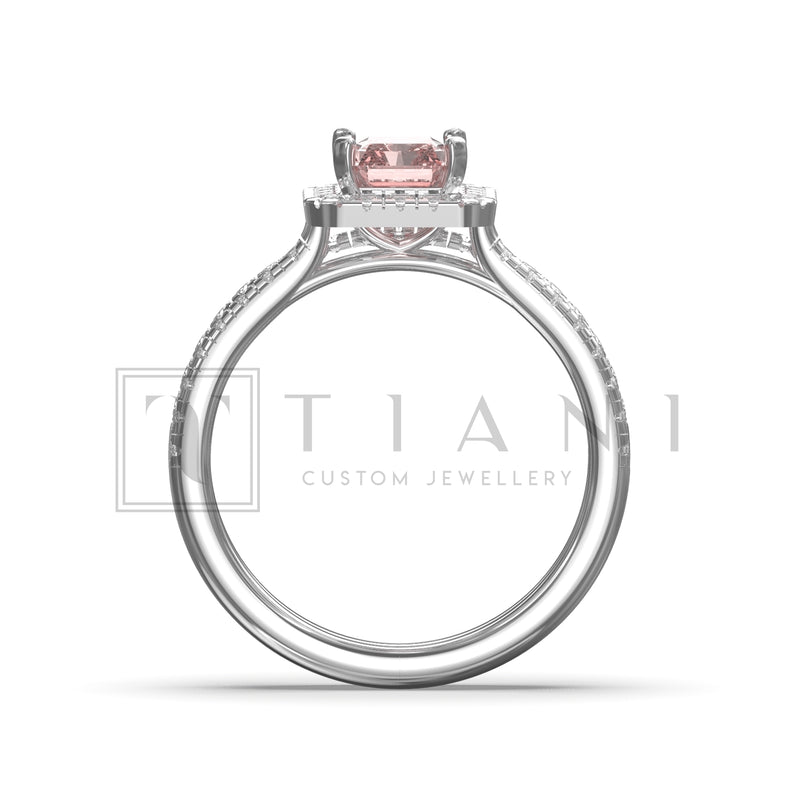 engagement and wedding ring set