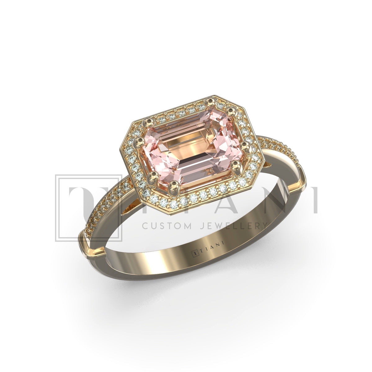 morganite engagement ring