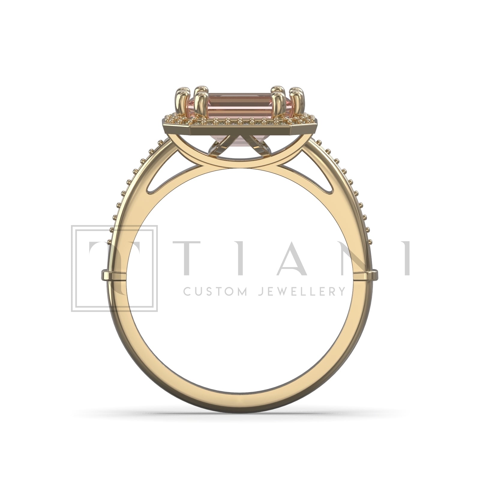 morganite engagement ring