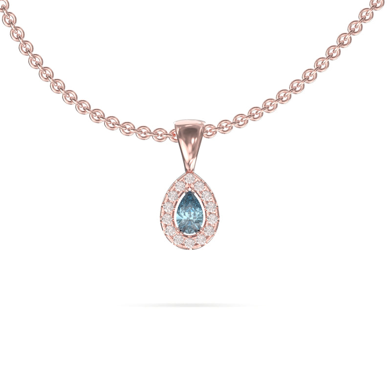 aquamarine pendant