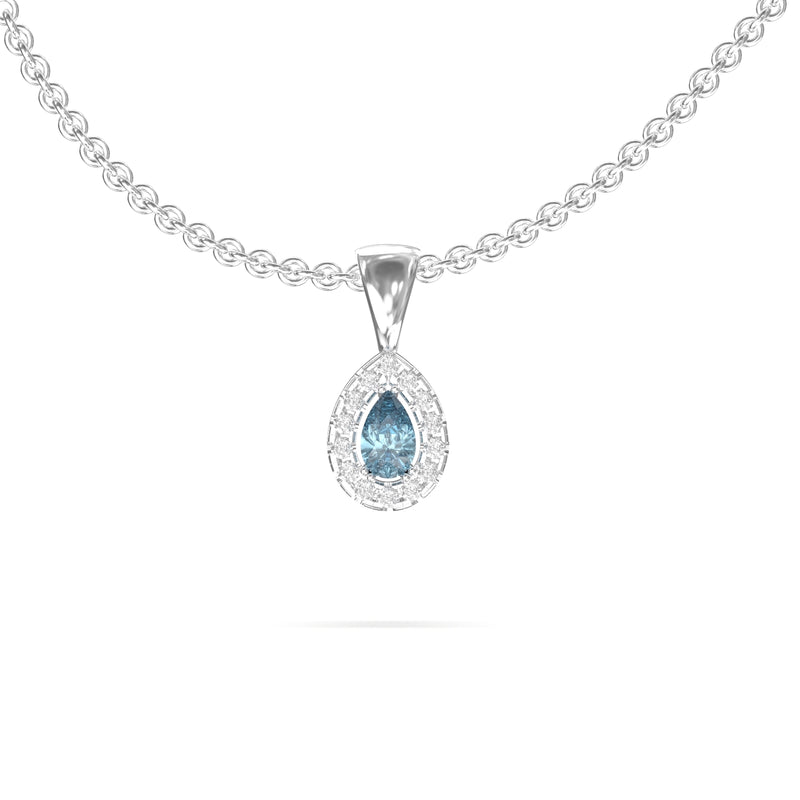 aquamarine pendant